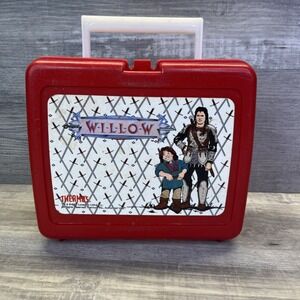 Willow Movie Plastic Lunchbox without Thermos Vintage 1988 80s
